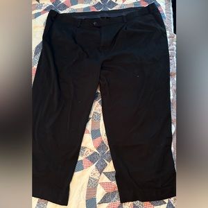Destination XL. Gold series black pants, size 56x30.